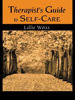 cover image of Therapist's Guide to Self-Care